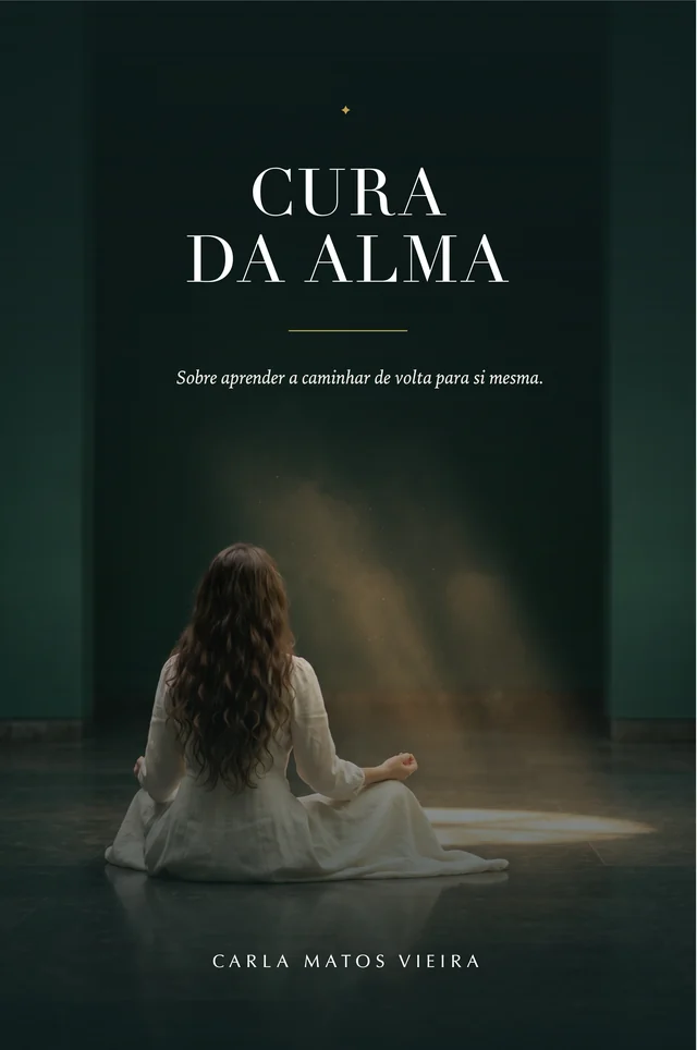 Capa do livro Cura da Alma, de Carla Matos Vieira