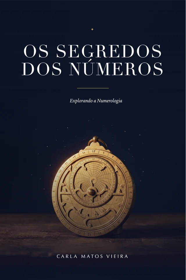 Capa do e-book Os Segredos dos Números, de Carla Matos Vieira